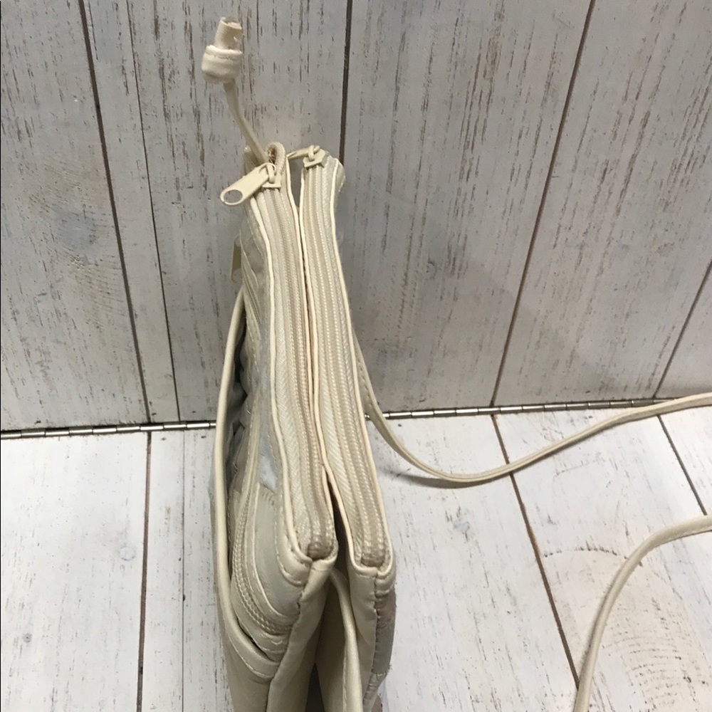 Crossbody Purse Leather Patchwork Material Multi … - image 3